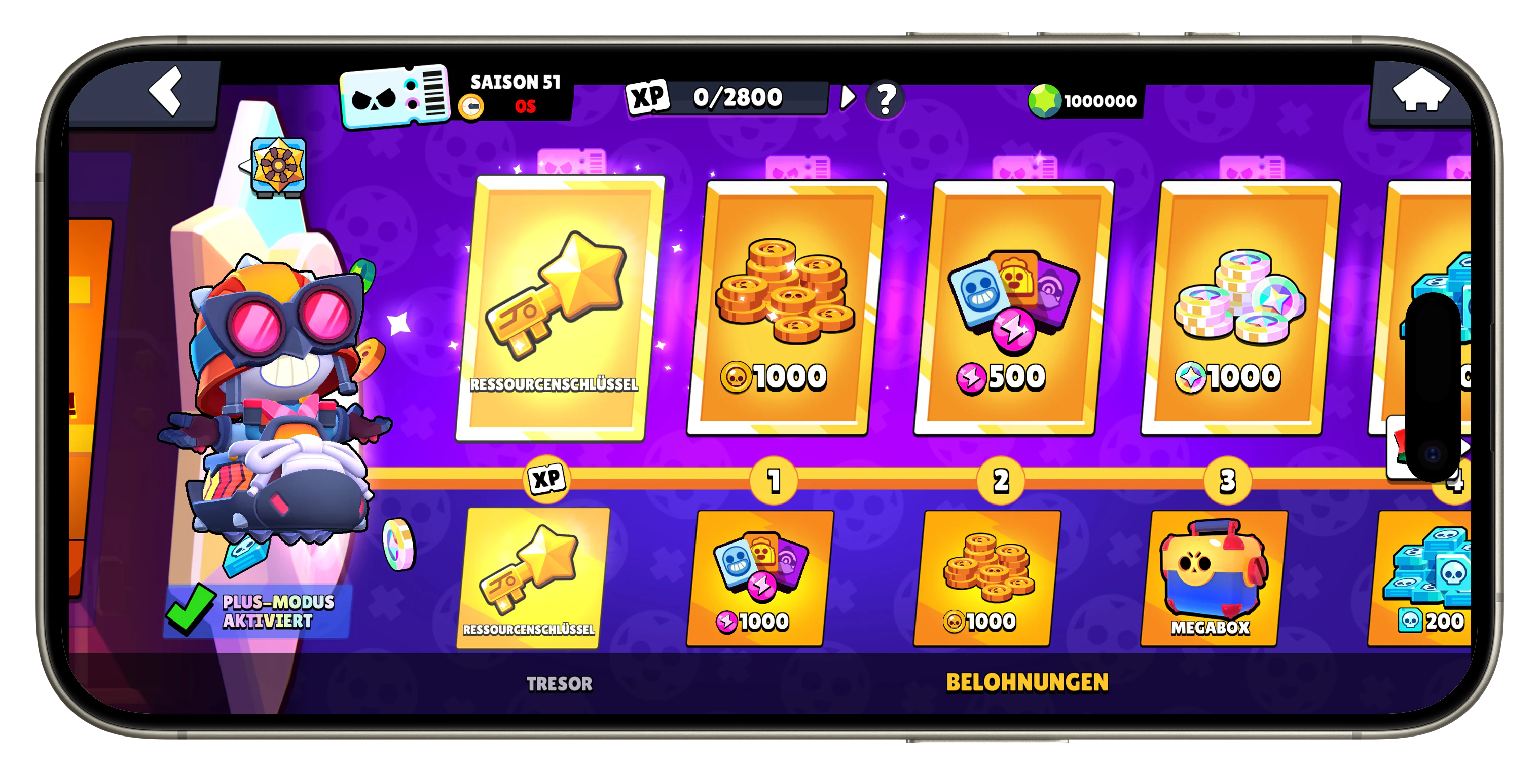 Belohnungen im Nulls Brawl Pass