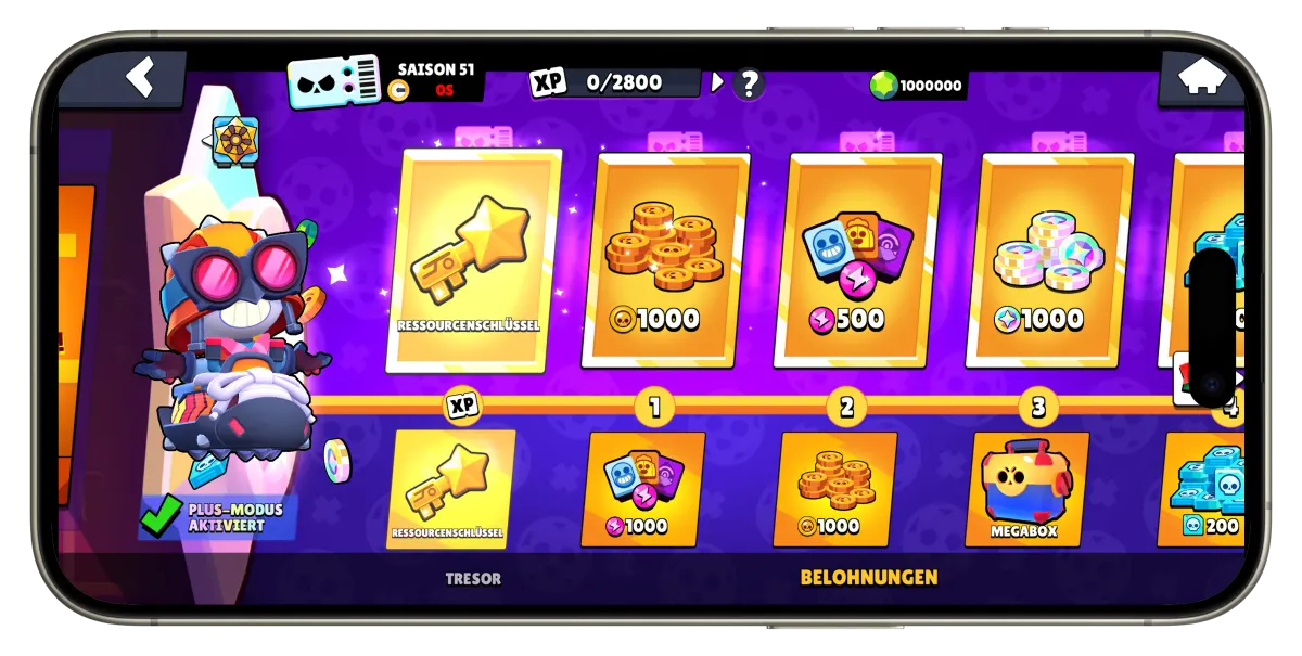 Belohnungen im Nulls Brawl Pass