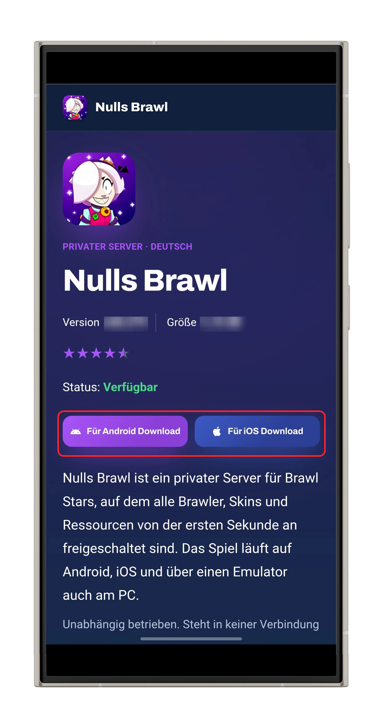 Nulls Brawl APK herunterladen