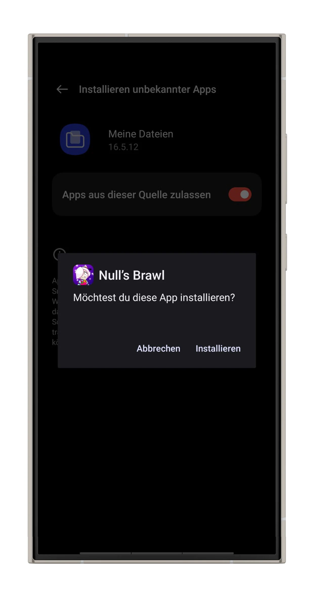 Nulls Brawl APK installieren