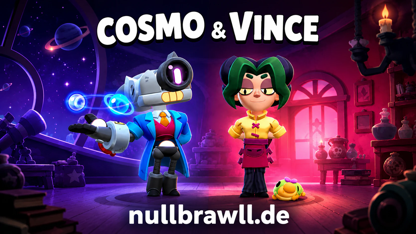 Cosmo und Vince in Nulls Brawl