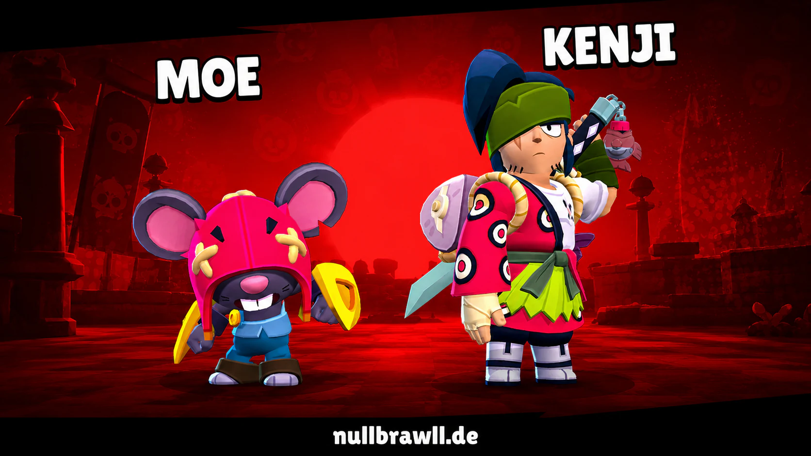 Moe und Kenji in Nulls Brawl
