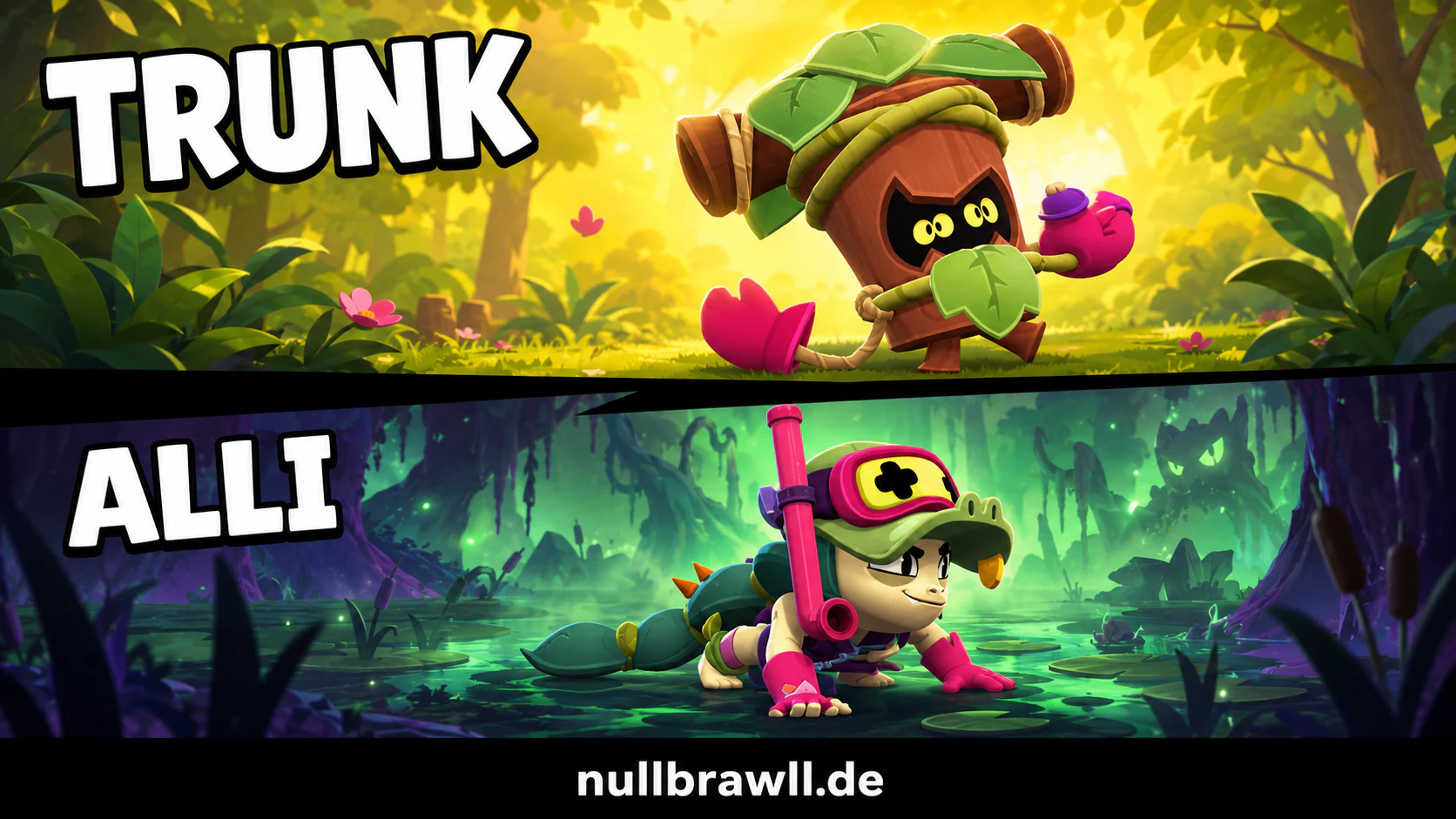 Trunk und Alli in Nulls Brawl