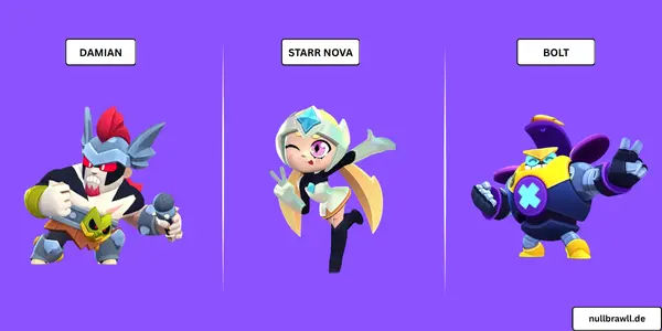 Damian Starr Nova und Bolt